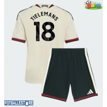 Manchester United Youri Tielemans #18 Tredjedraktsett Barn 2026-27 Kortermet (+ Korte bukser)